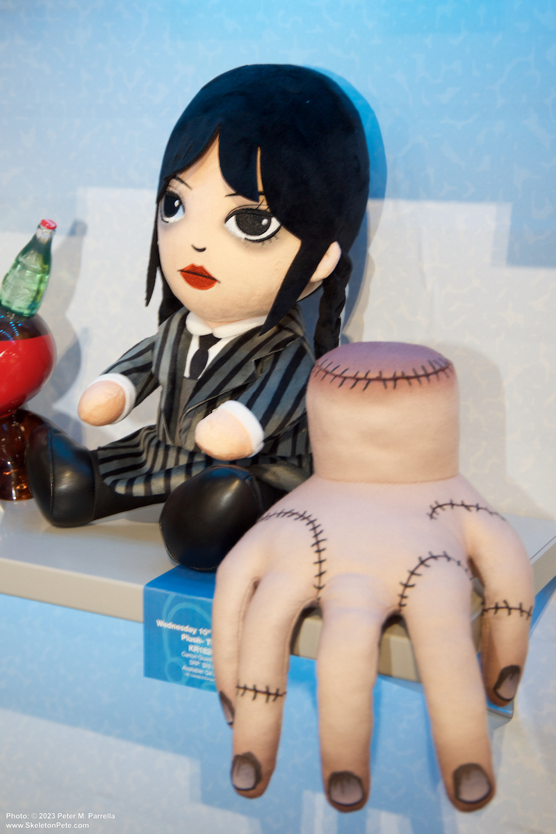 Wednesday Addams, toy Tokyo, phony, toy fair 2023, thing
