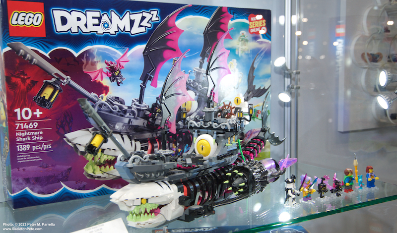 lego, dreamzzz, Netflix, toy fair, toy association, nightmare shark ship